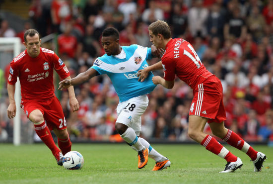 [图]加布里埃尔破门 上海海港赢球收获中超三连冠